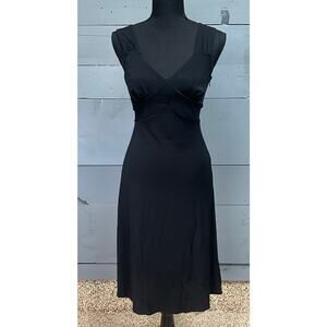 Ann Taylor Black Tank Dress size 0